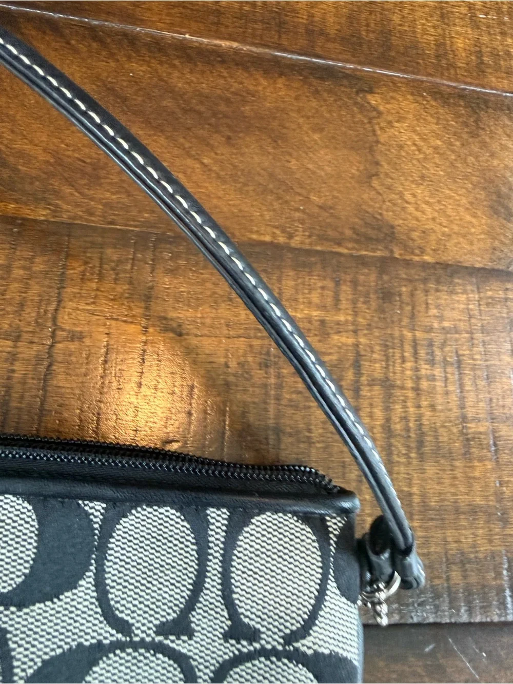 Coach wristlet signature